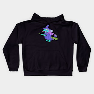 Bufora-The Frog Witch Kids Hoodie